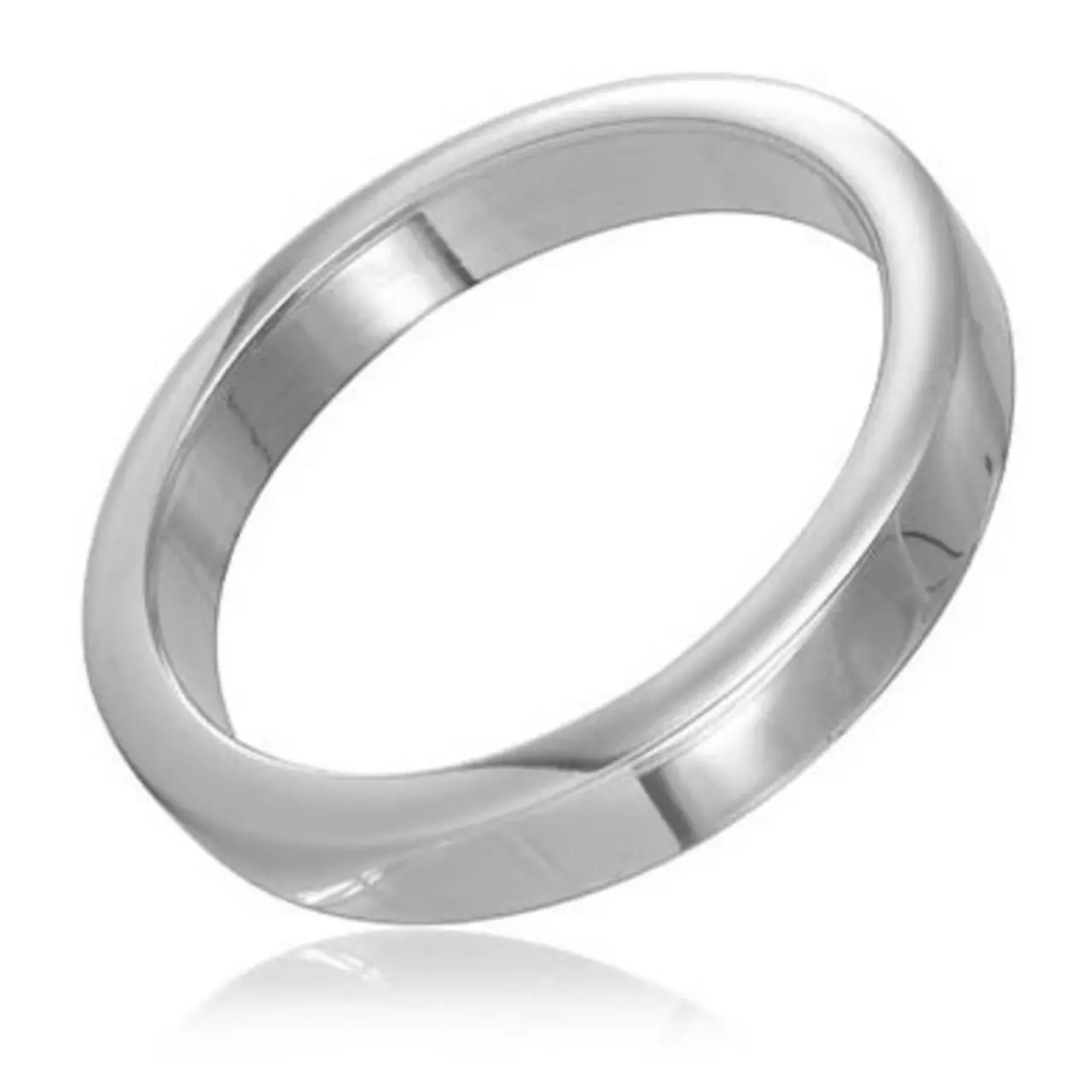 METAL HARD Pierścień ze stali chirurgicznej 45 mm, hipoalergiczny