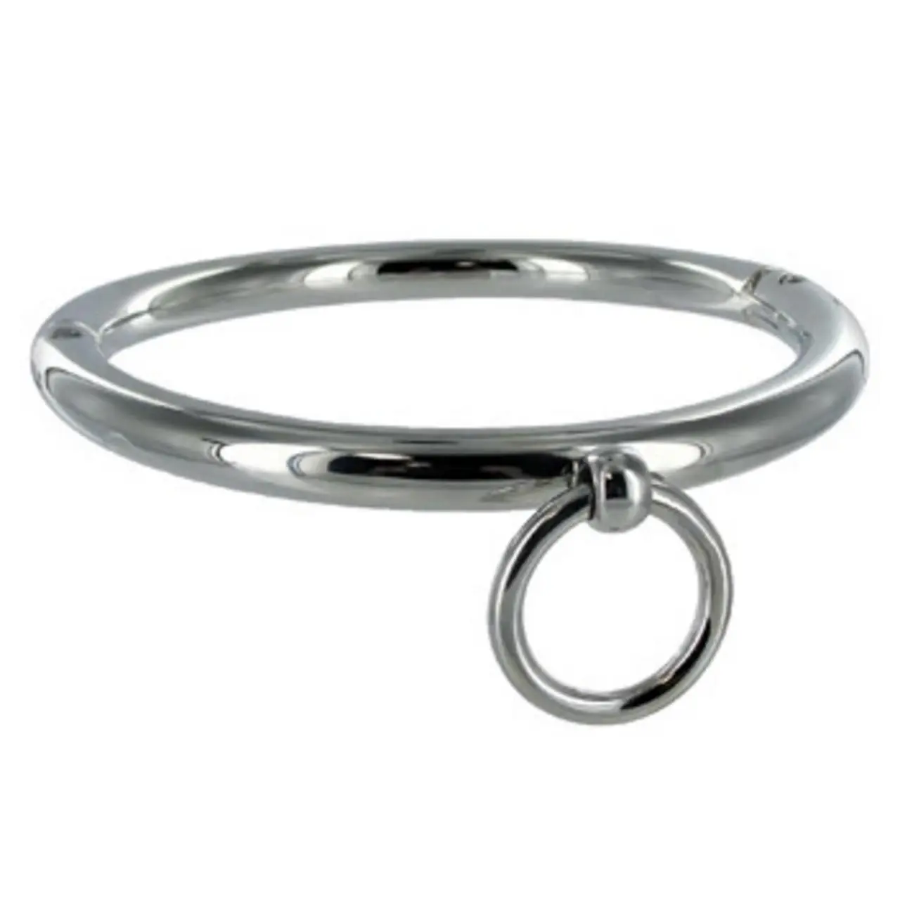 Metal Hard naszyjnik stalowy z pierścieniem O-Ring 18 cm chrom