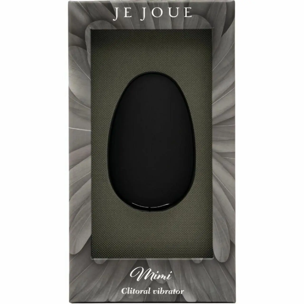 Je Joue Mimi Black - Kompaktowy masażer do stref wrażliwych, wodoodporny