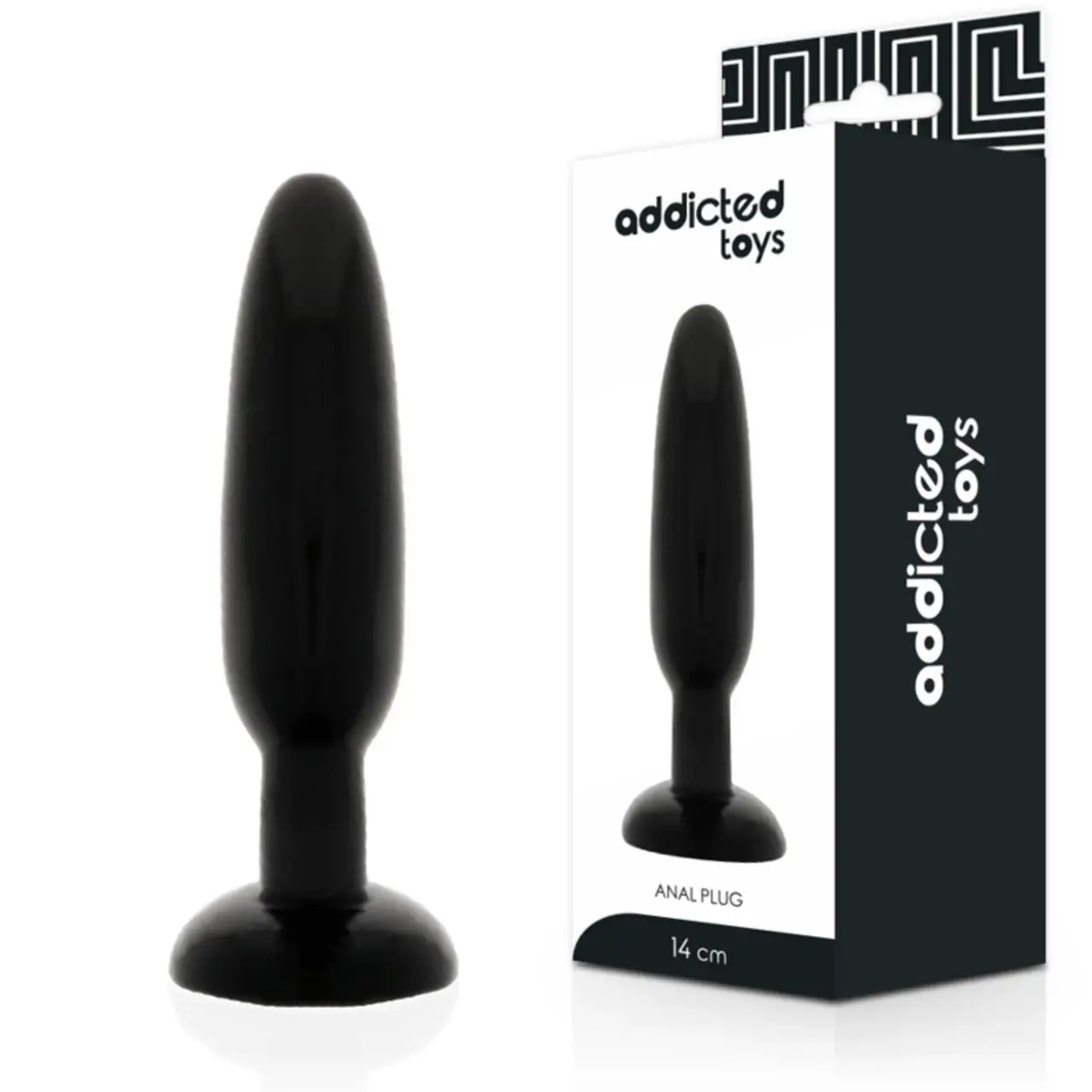 Addicted Toys korek anatomiczny 14 cm TPR elastyczny hipoalergiczny