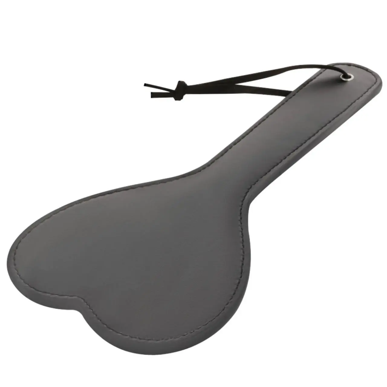 Darkness Paddle Black - Skorzane Paddle z Kolcami, wytrzymały model