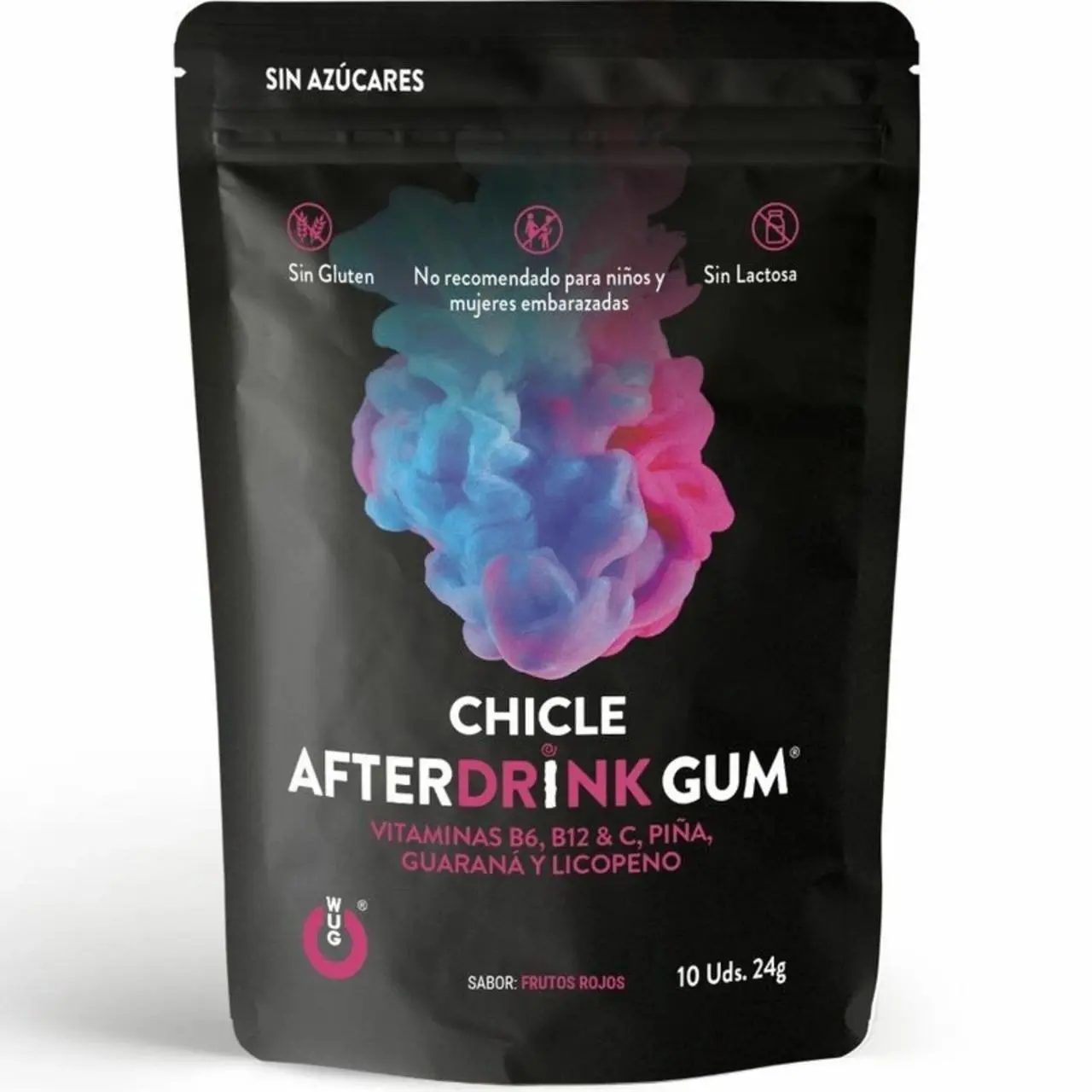 WUG GUM After Drink guma cytrynowo-ananasowa 10 sztuk suplement