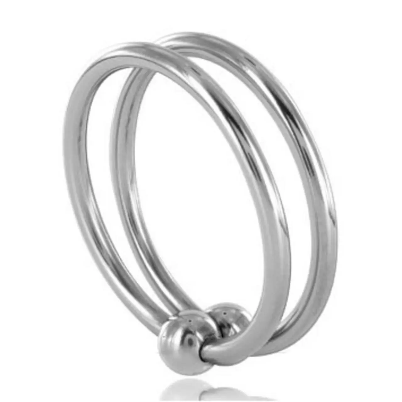 Metal Hard - Stalowy podwojny pierścień anatomiczny 32 mm