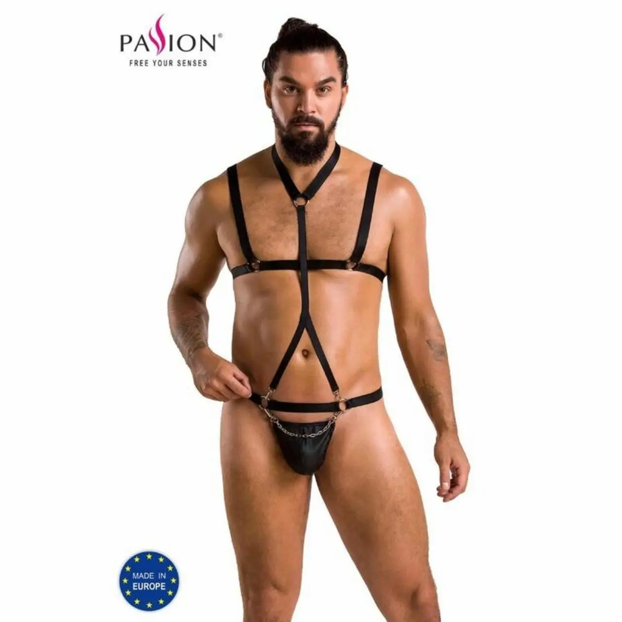 Passion Andrew Black komplet bielizny męskiej L/XL czarny