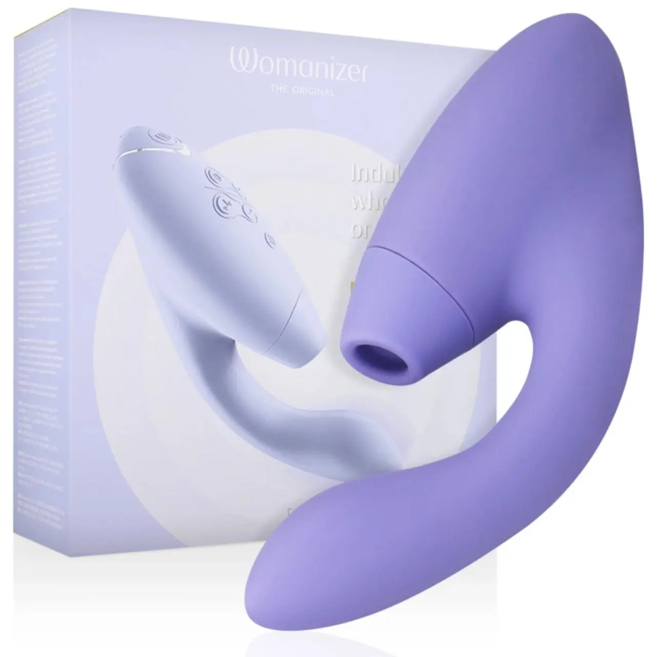 Womanizer Duo 2 Liliowy - System podwojnej stymulacji, silikon medyczny