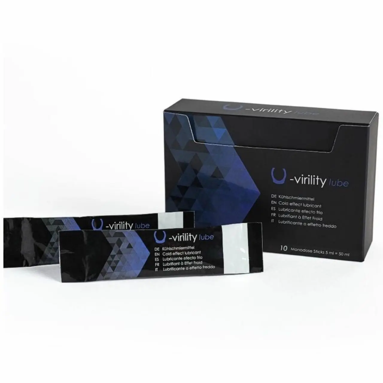 500 Cosmetics U-Virility Lube żel nawilżający chłodzący 10x5ml