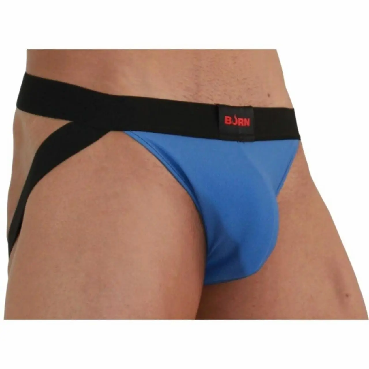 BURN Jock 008 suspensor niebiesko-czarny M - stylowy i wygodny