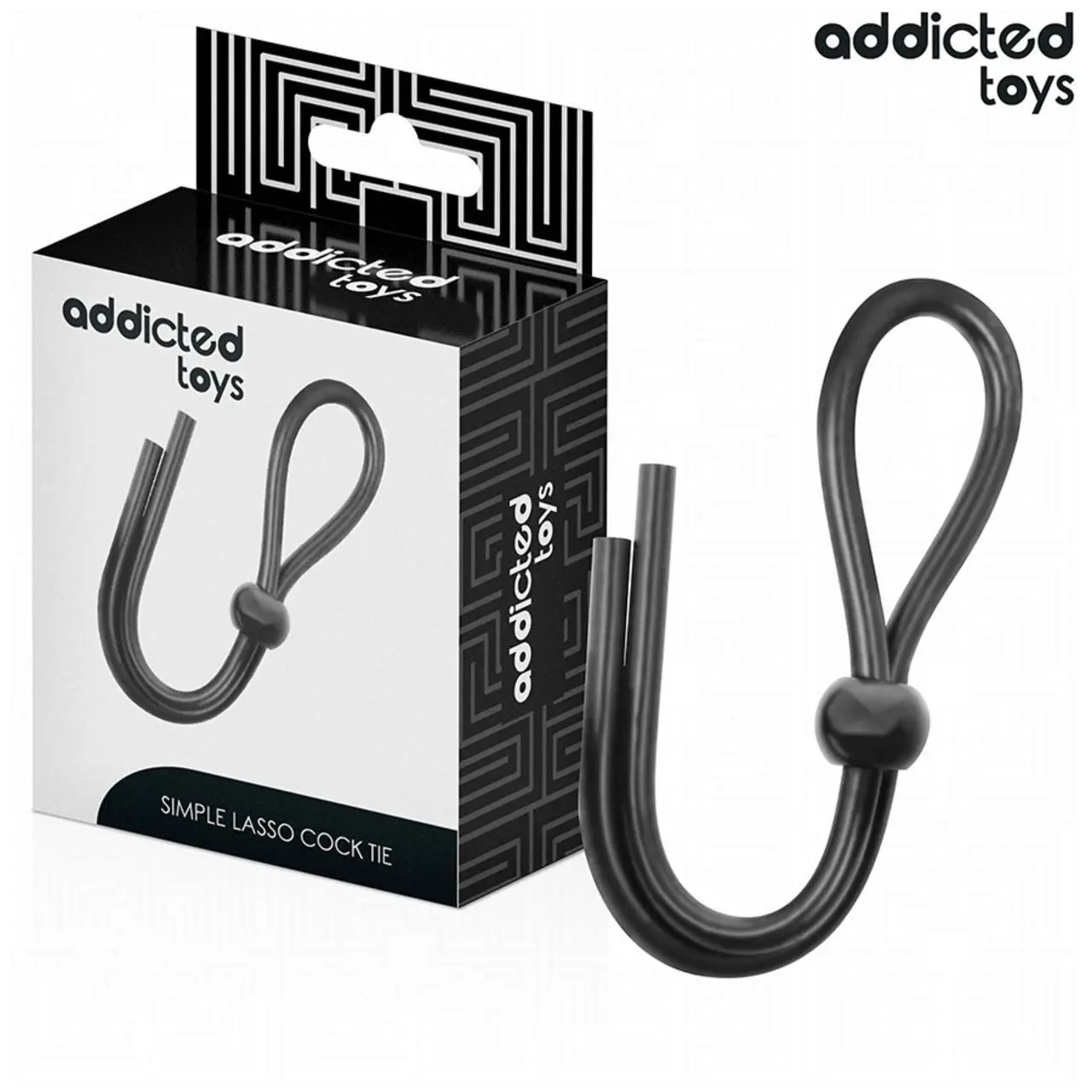 Addicted Toys Single Loop - silikonowa lina regulowana 19,5 cm