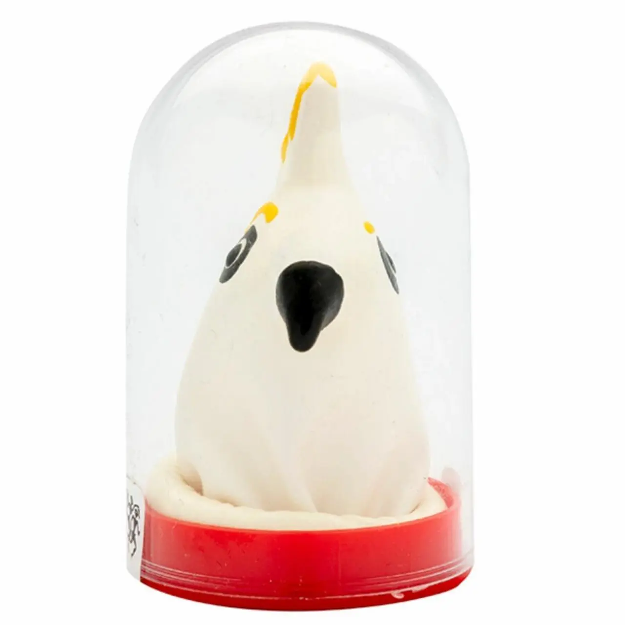 Condomerie Parrot White ręcznie malowane prezerwatywy artystyczne
