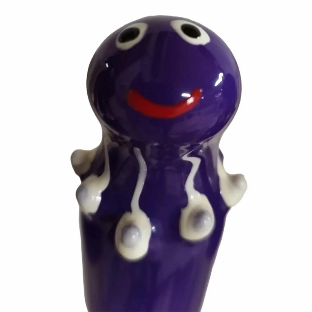Condomerie Octopus Fiolet Ręcznie Malowana Prezerwatywa Artystyczna