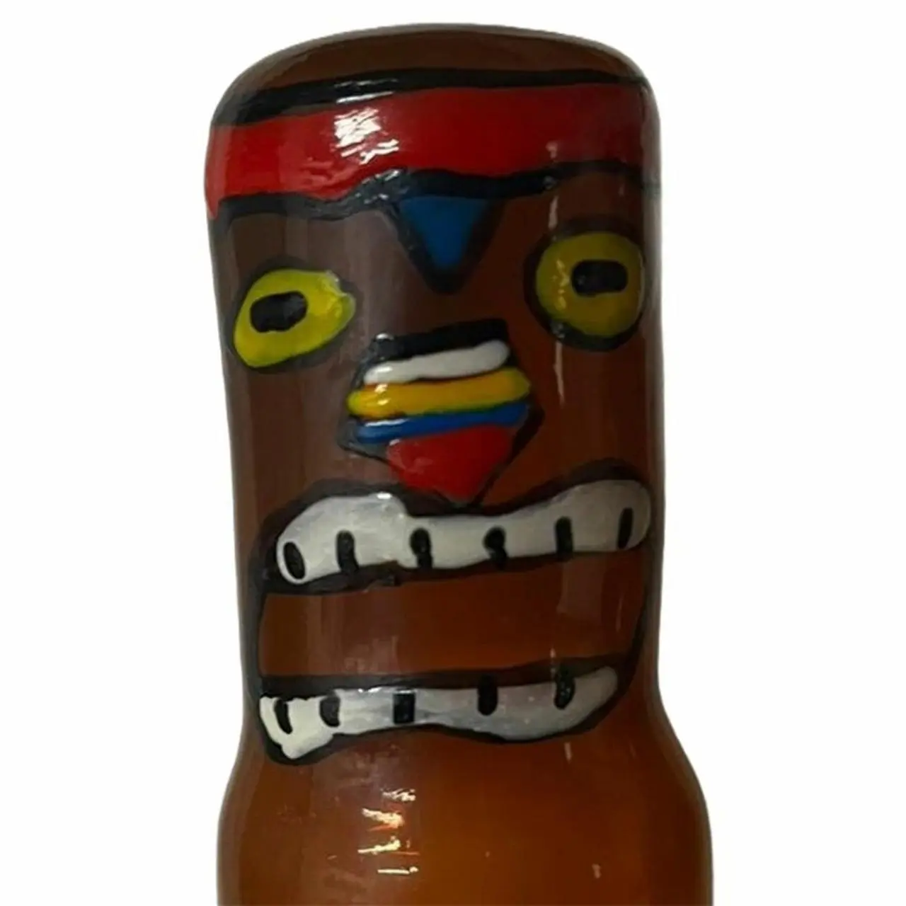 CONDOMERIE Prezerwatywa Artystyczna TIKI TOTEM-HAWAII-03 Ręcznie Malowana