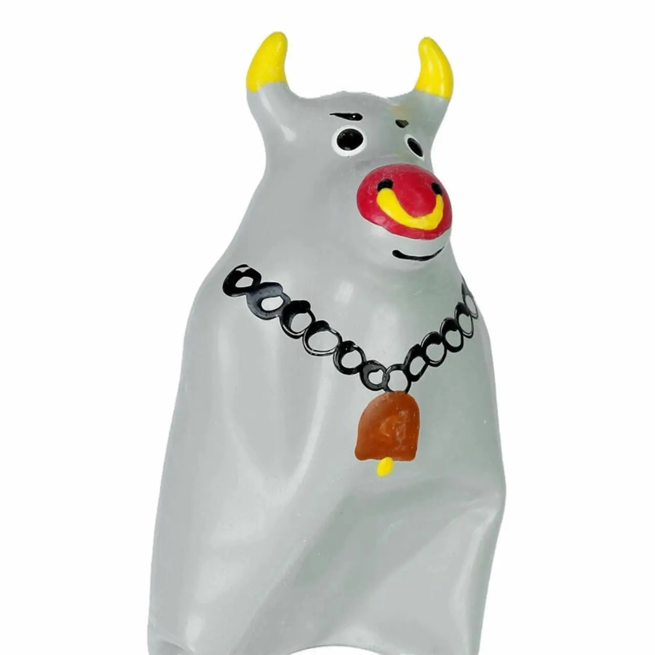 Condomerie Grey Bull XL - artystyczna prezerwatywa ręcznie malowana