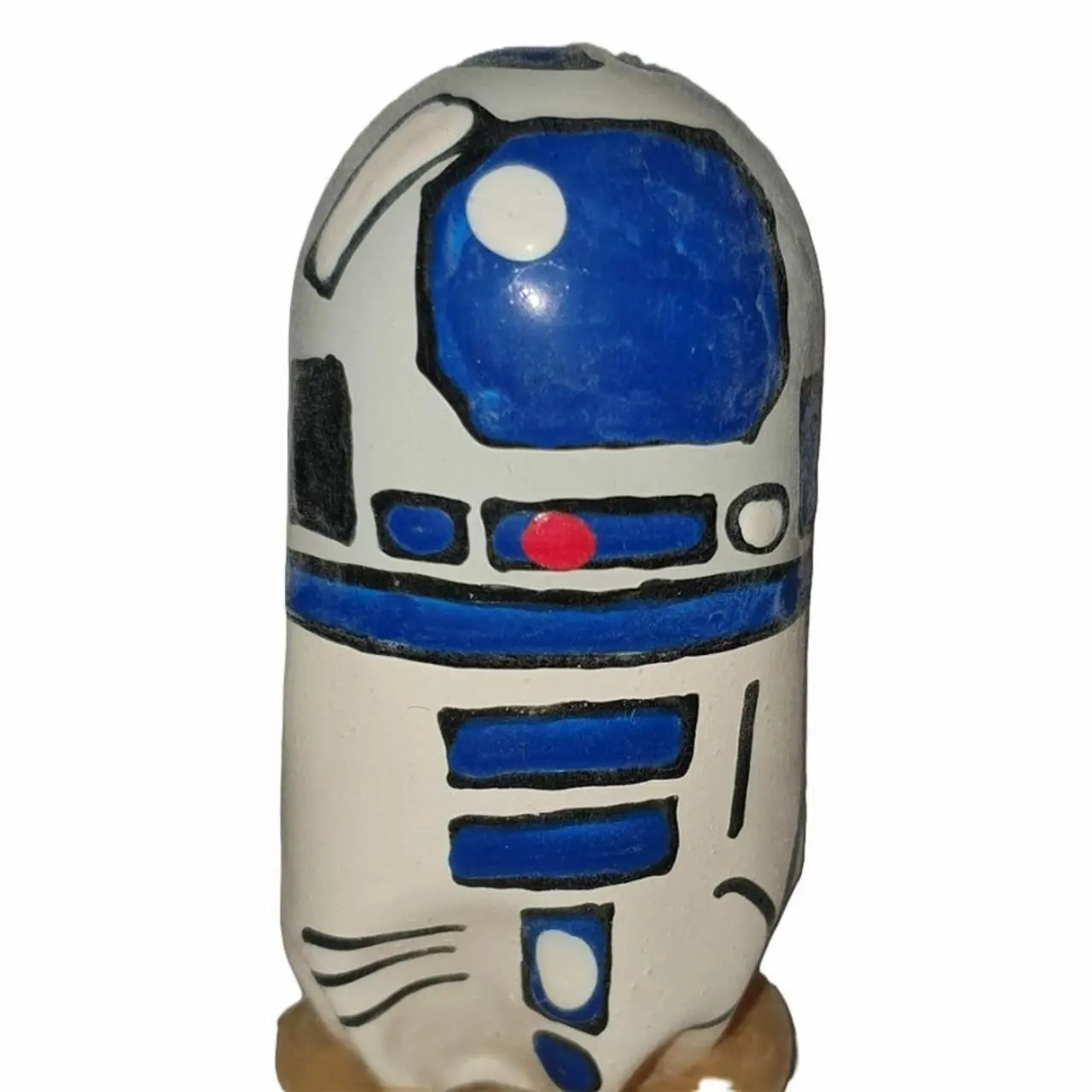 Condomerie Robot XL - ręcznie malowana prezerwatywa artystyczna