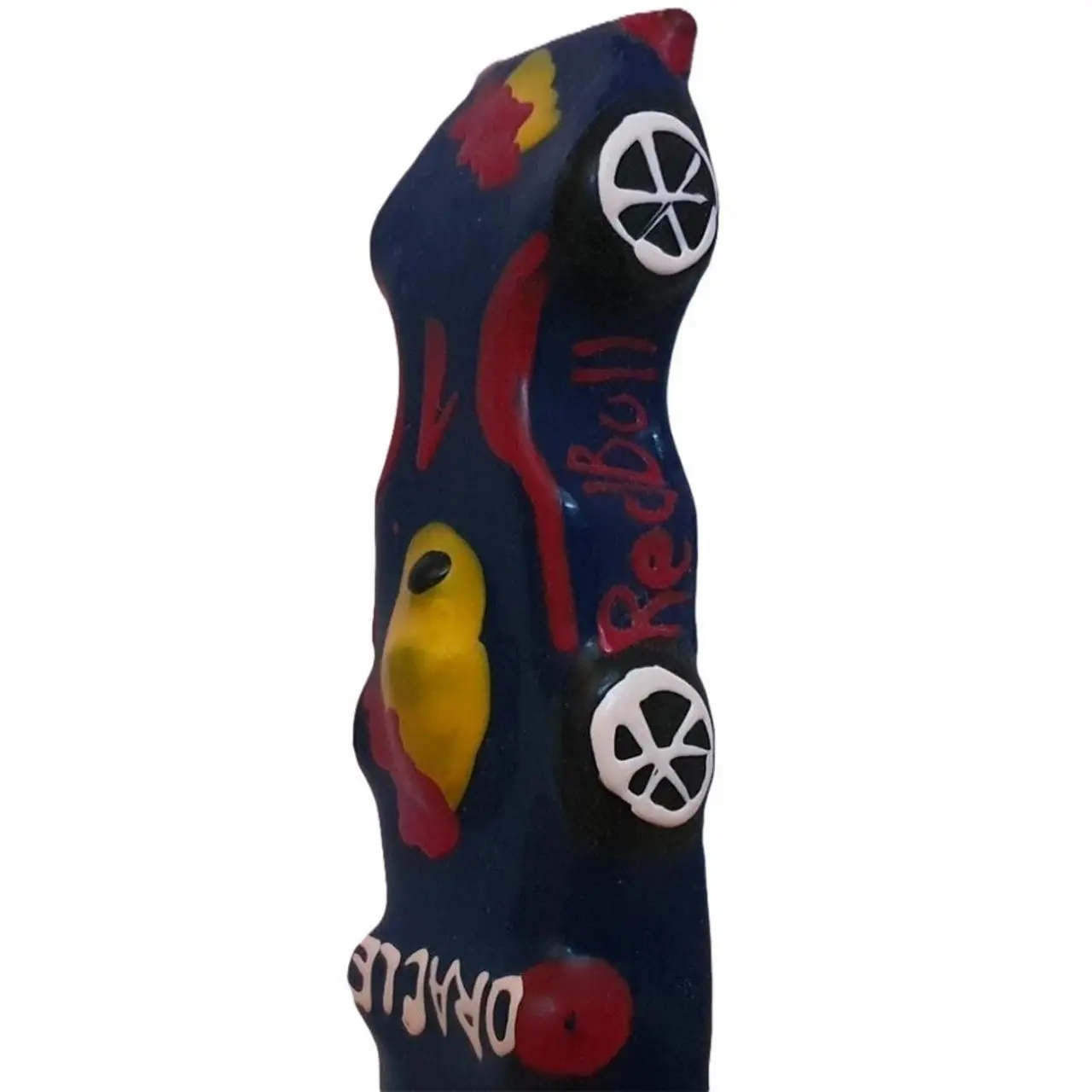CONDOMERIE Artystyczna Prezerwatywa XL F1 Red Bull Ręcznie Malowana