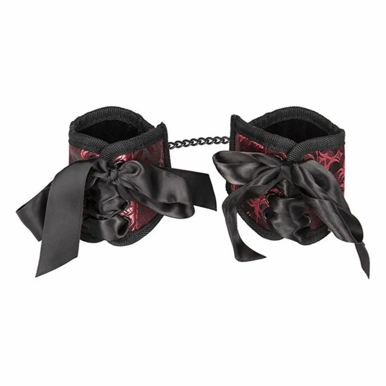 CalExotics Scandal Corset - mankiety dekoracyjne z regulacją, czerwono-czarne