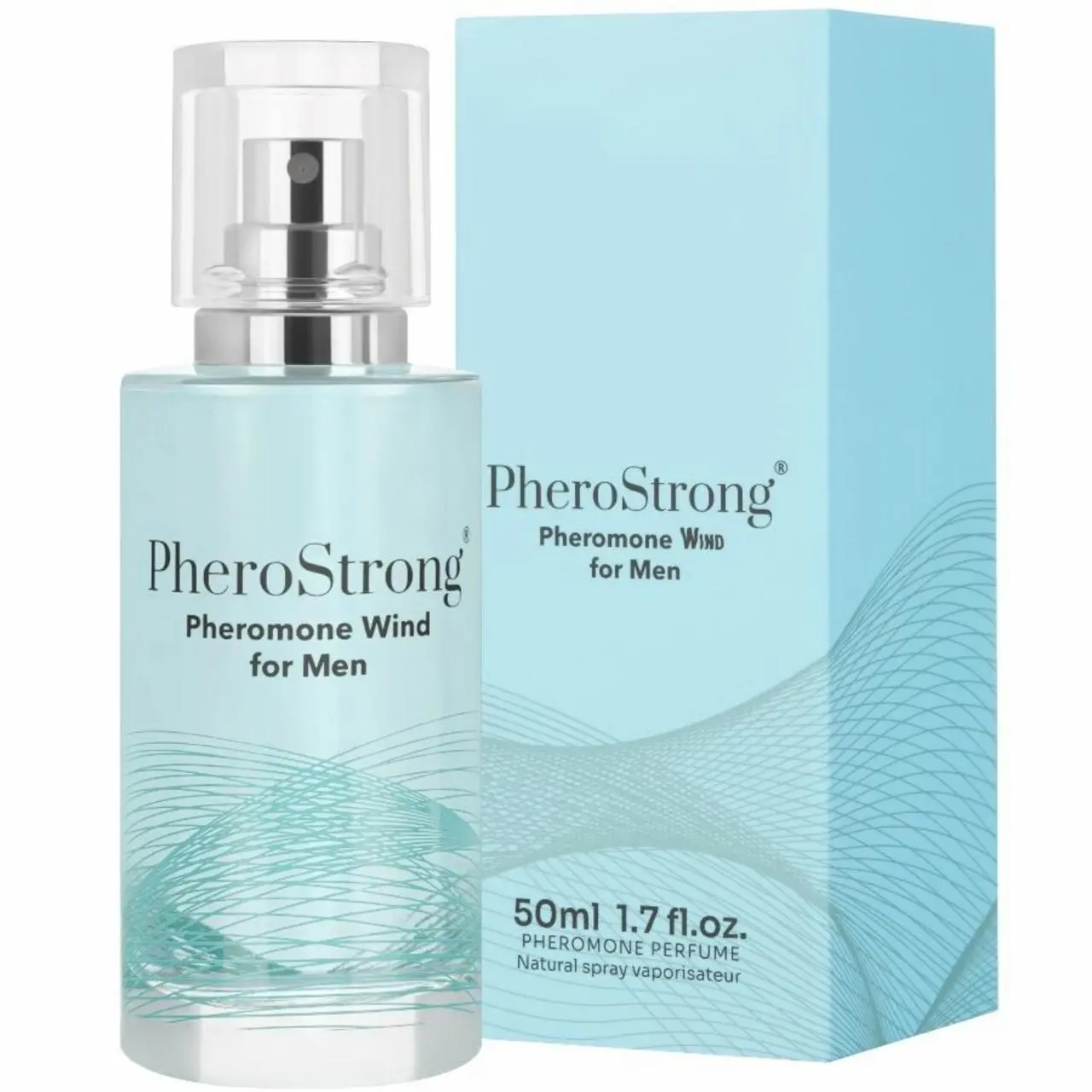 PheroStrong Wind for Men - perfumy z feromonami, świeży zapach 50 ml