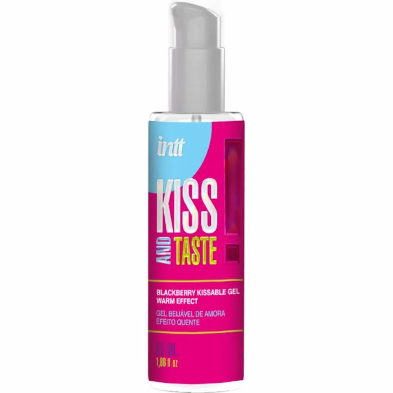 Intt Kissable żel rozgrzewający do masażu o smaku jeżyny 55 ml