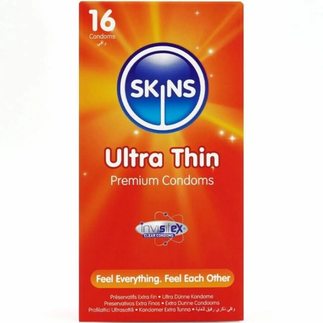 Skins Ultra Thin Prezerwatywy Premium 16 szt. ultracienkie, waniliowe