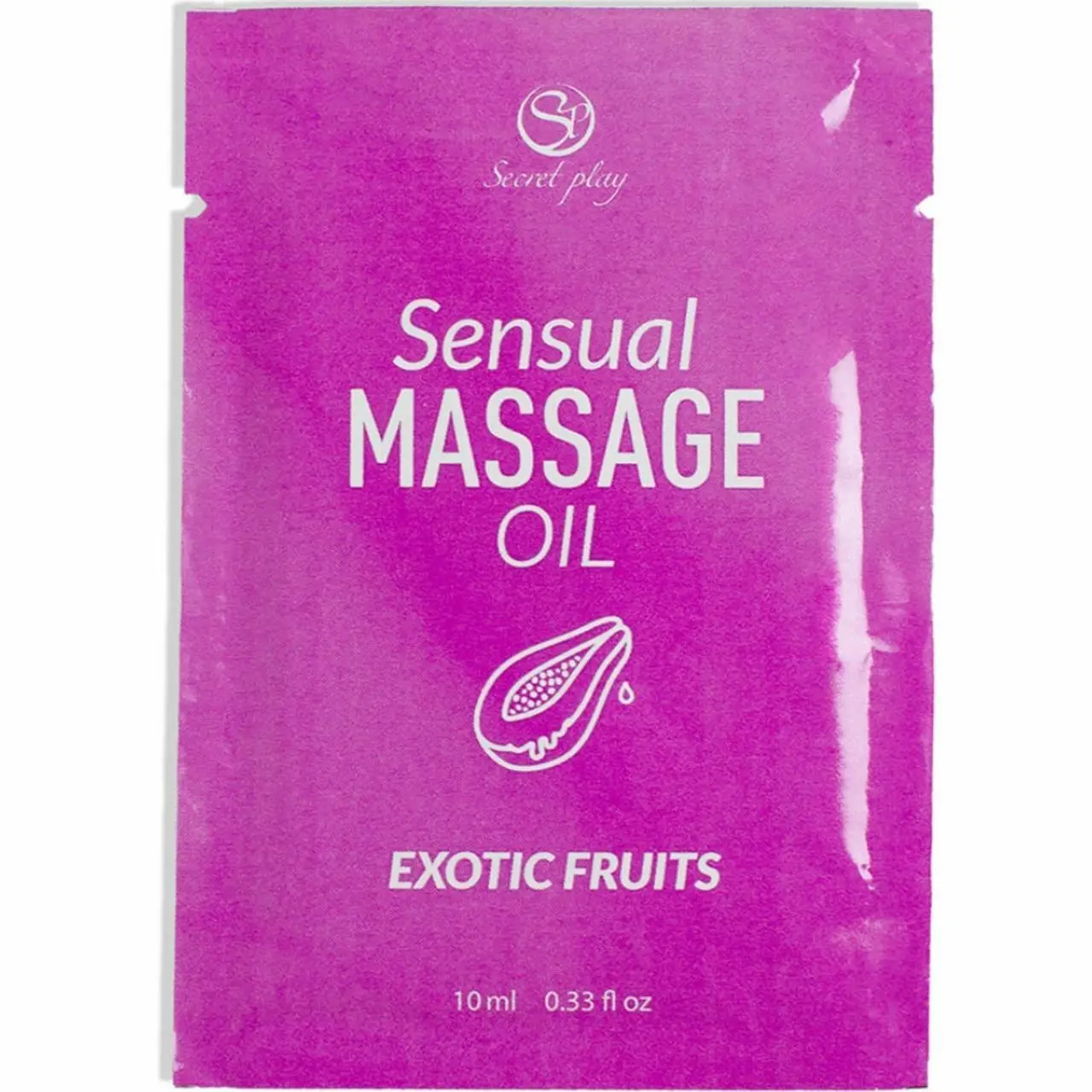 Secret Play Olejek do Masażu Exotic Fruit 10 ml - Jednorazowa Saszetka