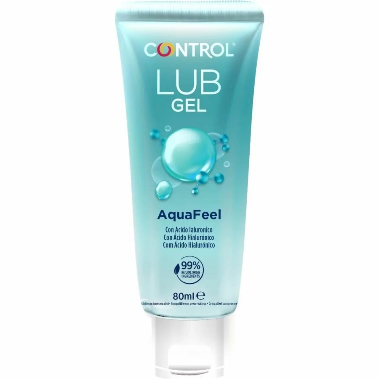 Control AquaFeel żel nawilżający z kwasem hialuronowym 80 ml