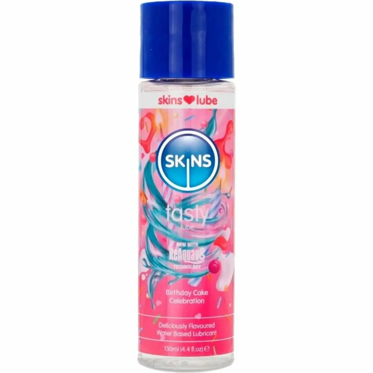 Skins Birthday Cake Żel nawilżający wodny o smaku tortu 130 ml