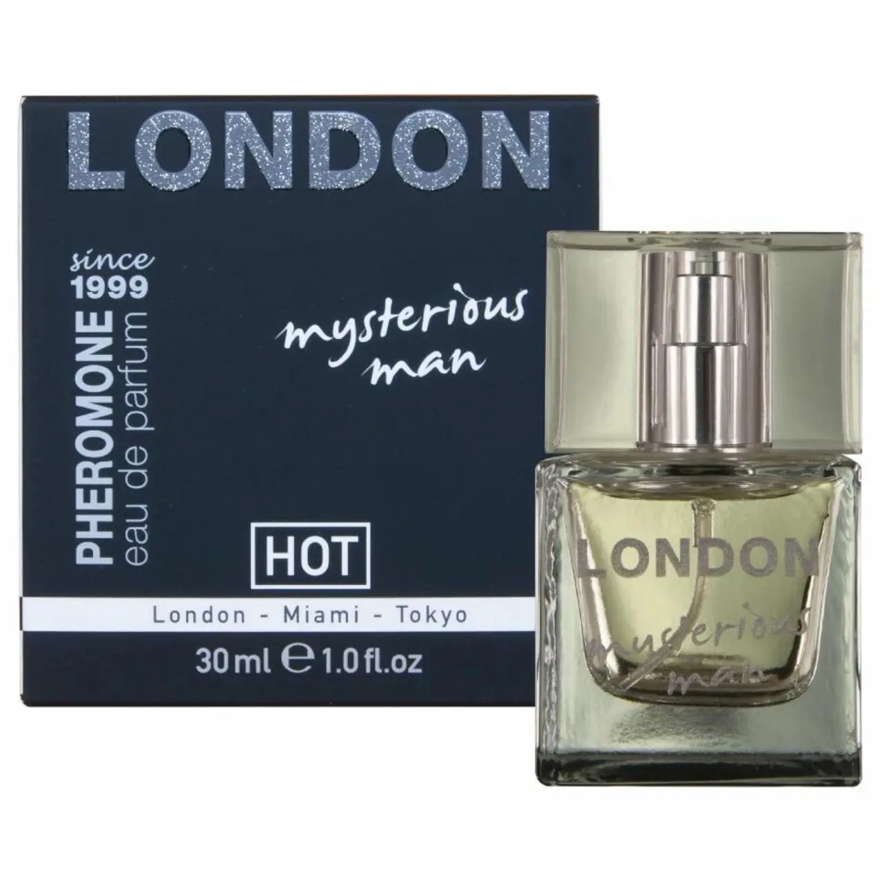 HOT London Perfumy z feromonami dla mężczyzn 30 ml, cytrusowo-drzewne