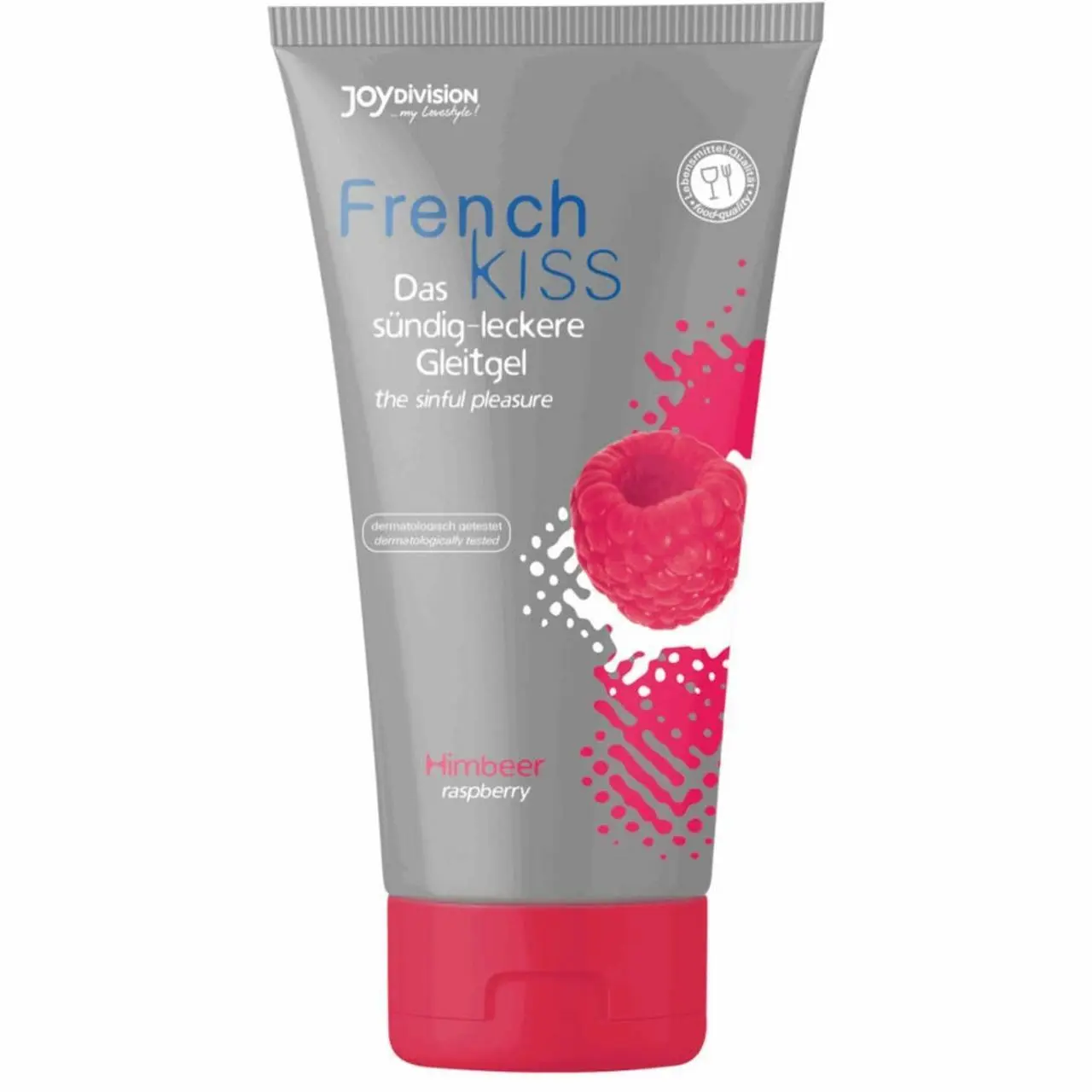 JOYDIVISION French Kiss żel smakowy malinowy 75ml do masażu ustnego