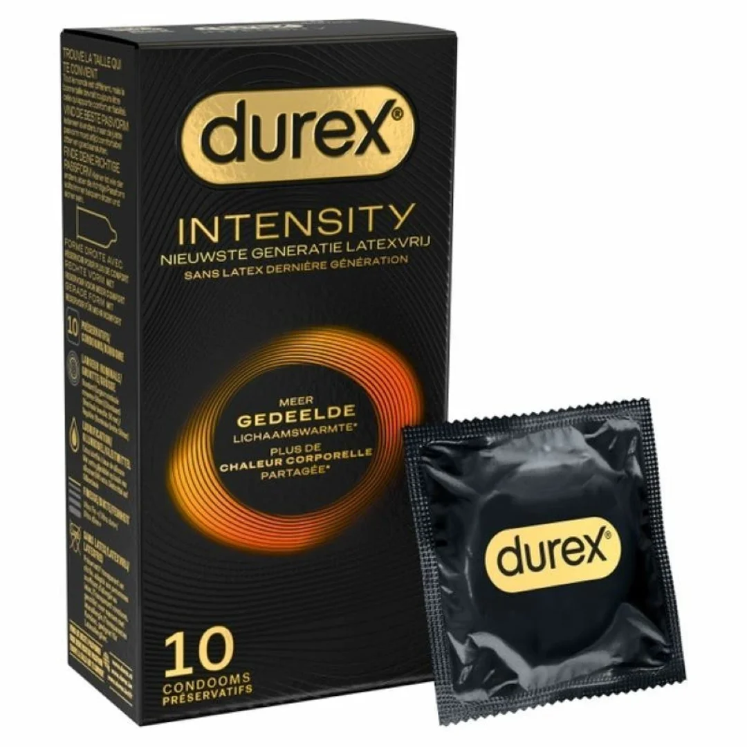 Durex Intensity prezerwatywy 10 szt. ultra-cienkie, lateksowe