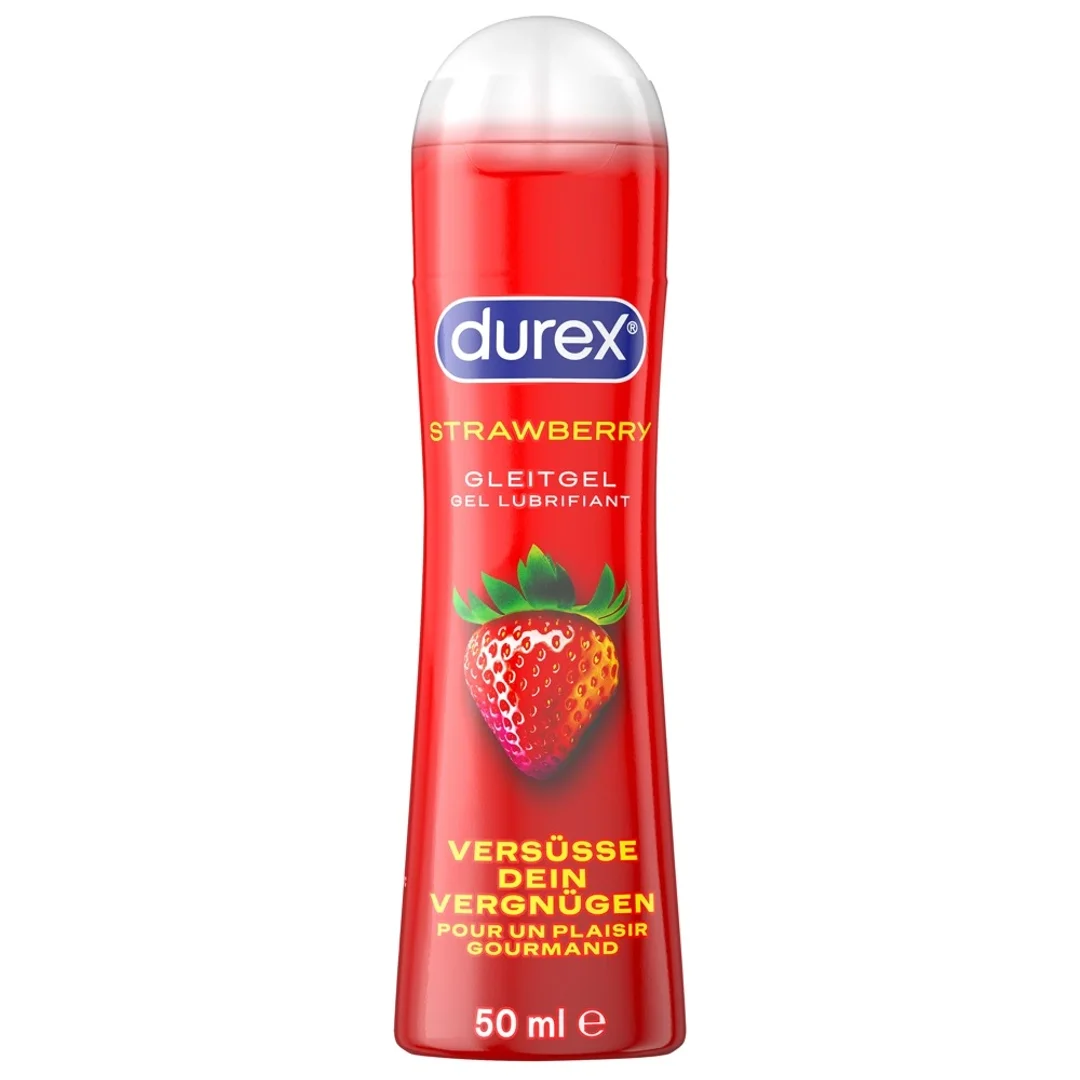 Durex Play Truskawkowy Żel Nawilżający 50 ml - nawilżenie i świeżość