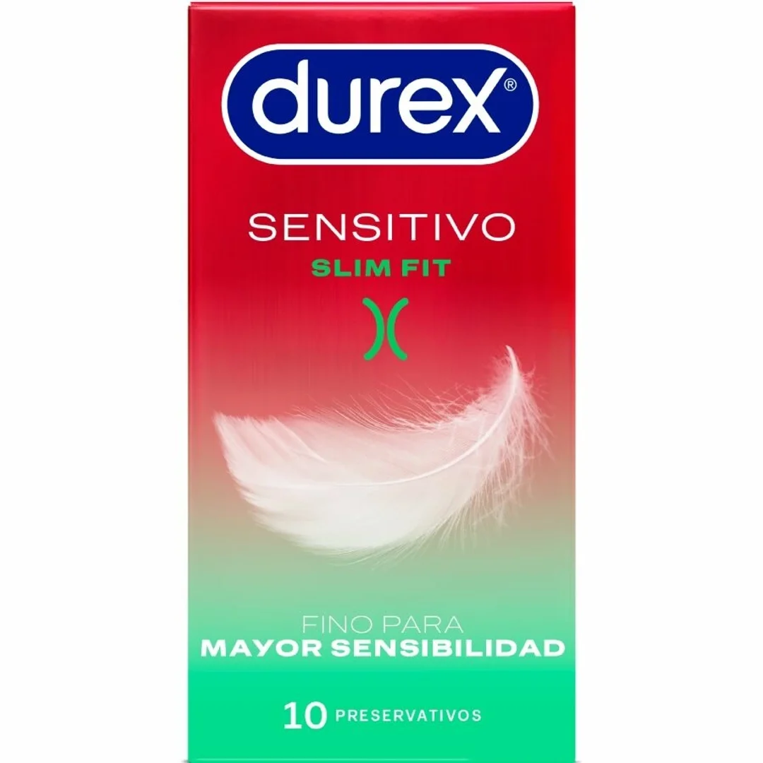 Durex Sensitivo Slim Fit 10 szt. - cienkie prezerwatywy anatomiczne