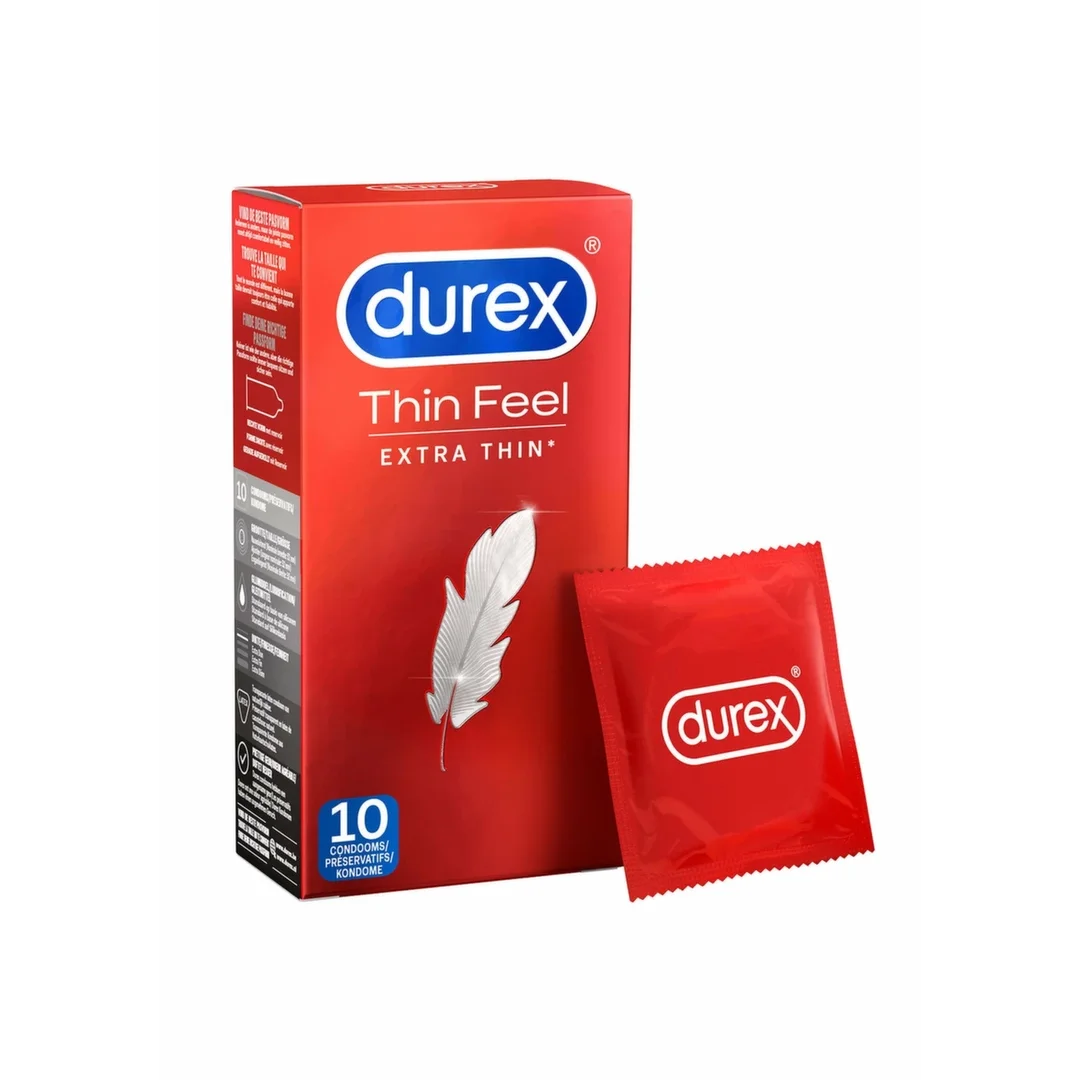 Durex Thin Feel Thin 6 x 10 ultracienkie prezerwatywy zestaw
