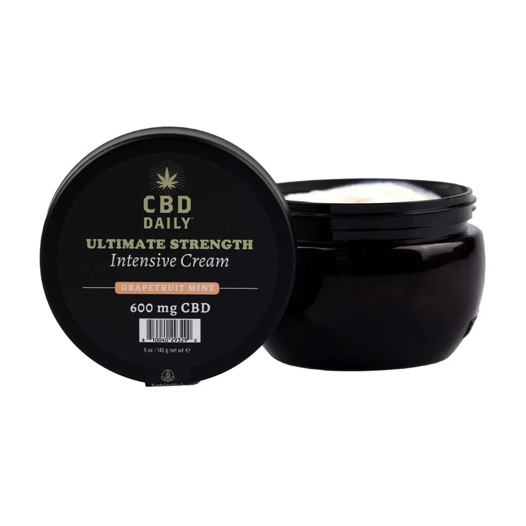 Earthly Body krem grejpfrutowo-miętowy z CBD 142g intensywna pielęgnacja