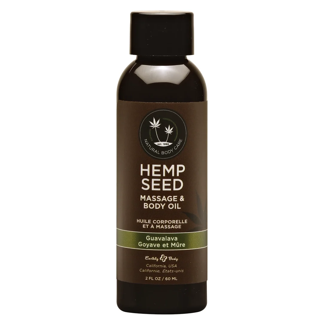 Earthly Body Olejek do masażu Guawa 60ml - naturalna pielęgnacja skory