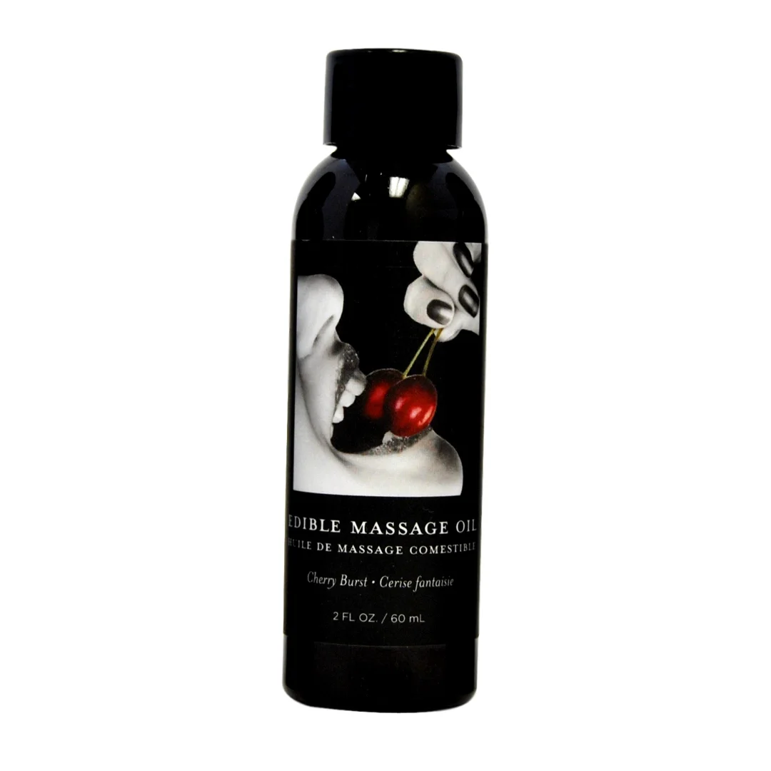 Earthly Body Olejek do masażu Wiśniowy 60ml - Naturalna pielęgnacja SPA