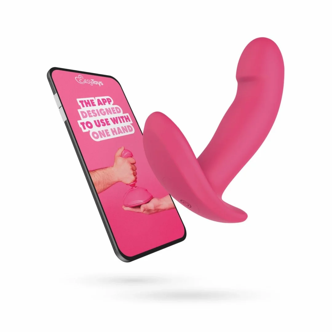 EasyConnect Ivy - Intymny masażer sterowany aplikacją, fioletowy