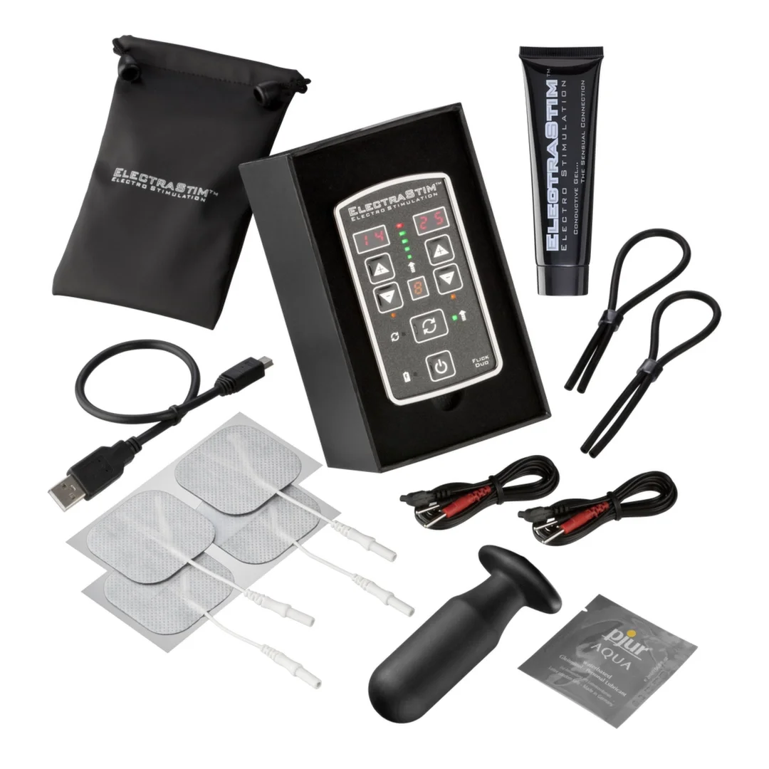 ElectraStim Flick Duo Multi-Pack - Zestaw do elektrostymulacji dwukanałowy