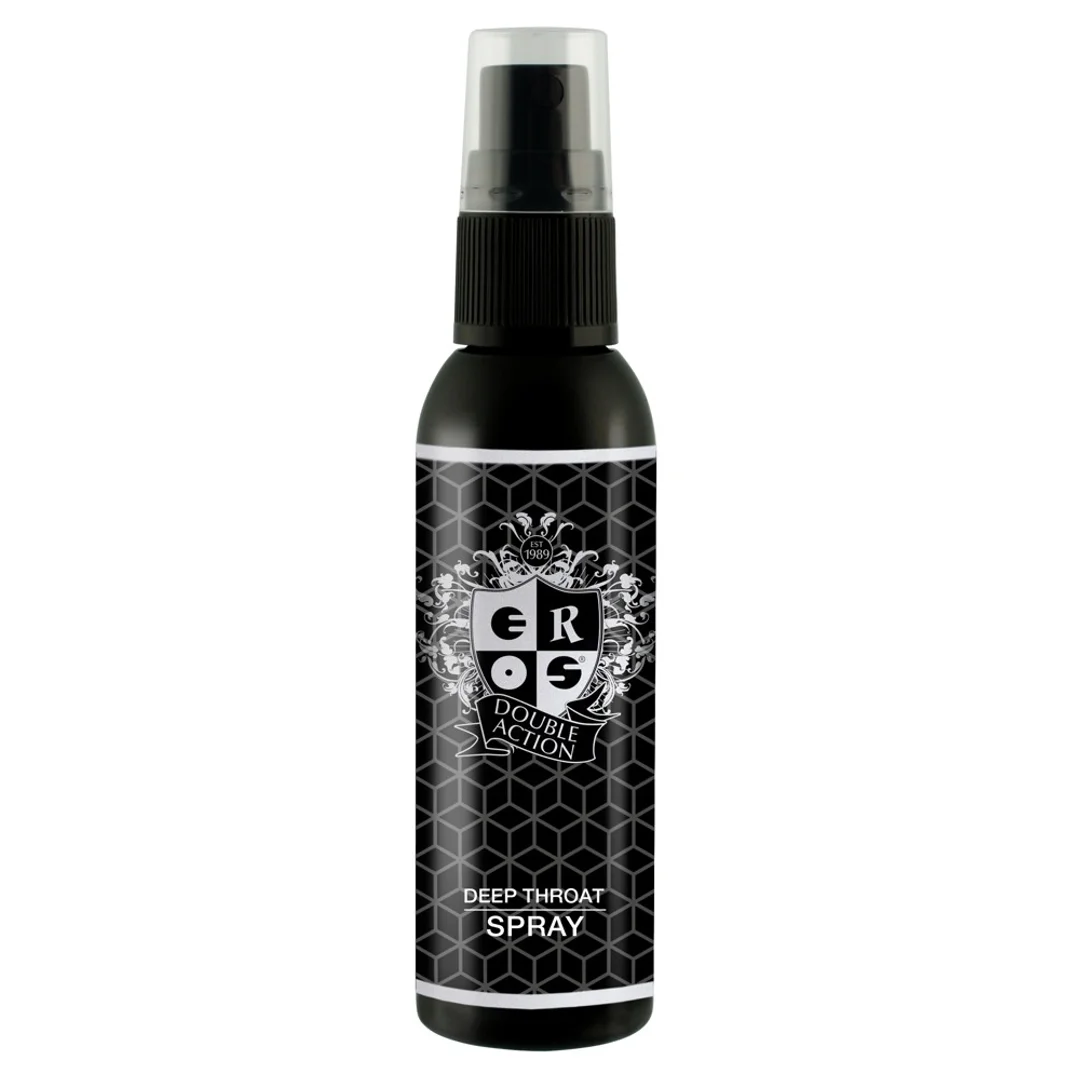 EROS Double Act. Deep Throat Spray Miętowy 50 ml - odświeżający spray do ust