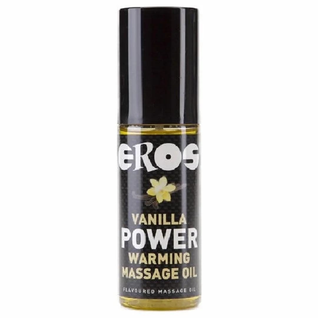 EROS Power Line Olejek Rozgrzewający do Masażu Wanilia 100ml
