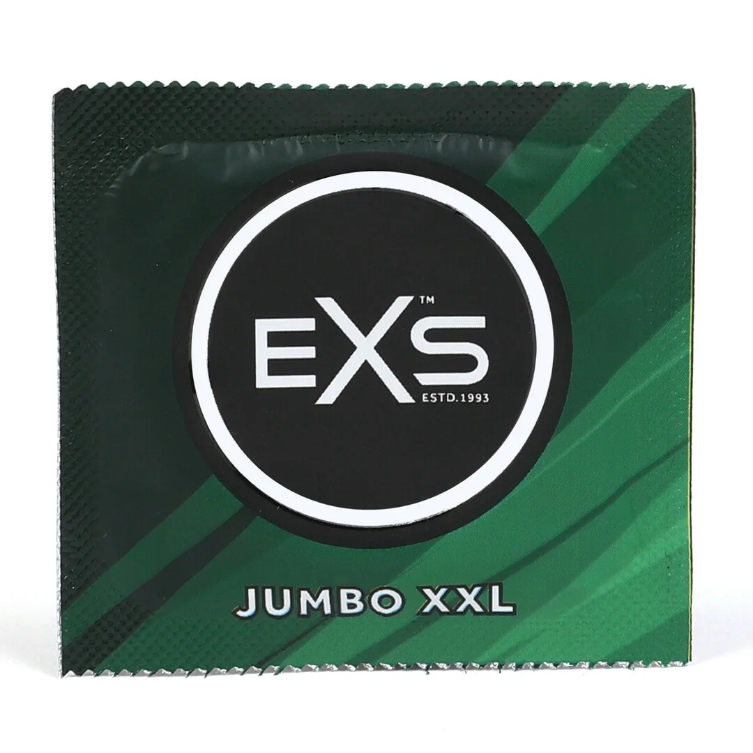 EXS Jumbo 12 szt. prezerwatywy szerokie 69mm naturalna gładka lateksowa