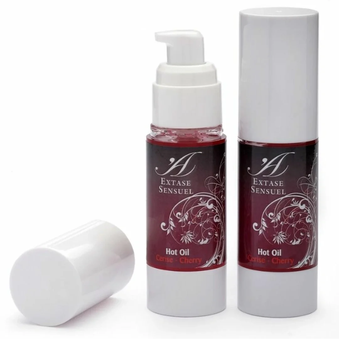 Extase Sensual Wiśniowy Olejek Rozgrzewający do Masażu 30 ml
