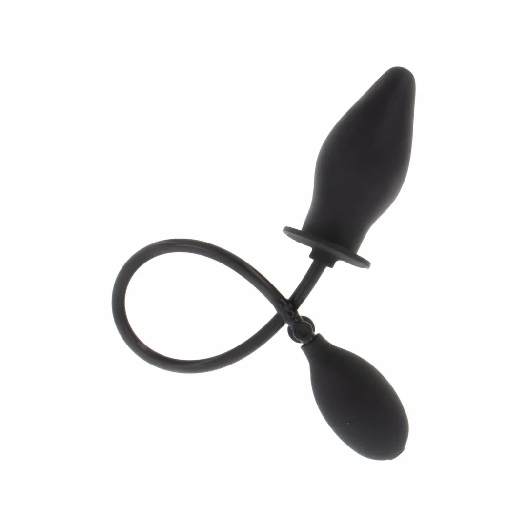 EXTREME Inflatable Butt Plug Advanced silikonowy z pompką czarny
