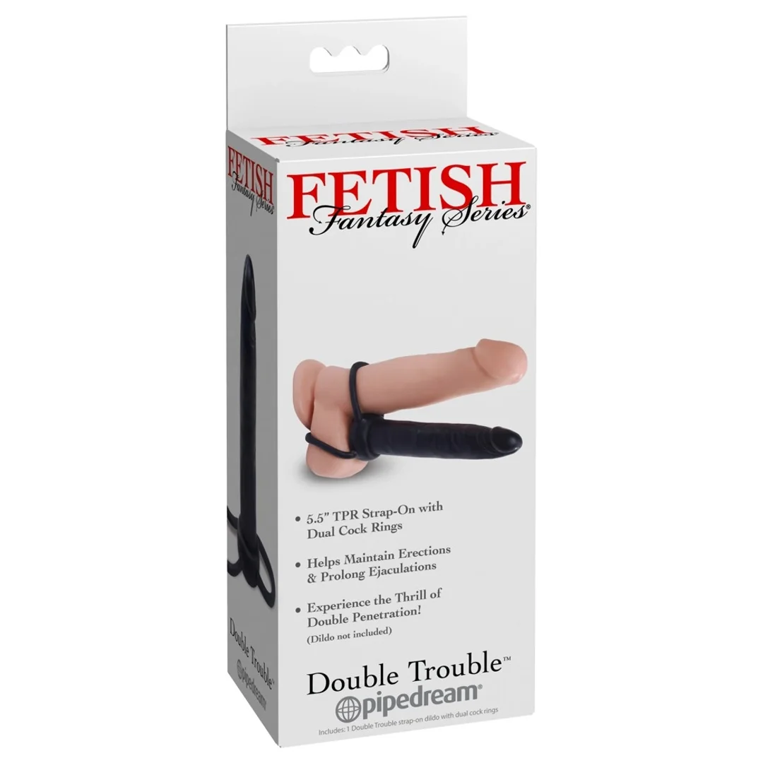 Fetish Fantasy Series Zestaw Intymny: Pierścień i Model Anatomiczny TPR 15,2 cm