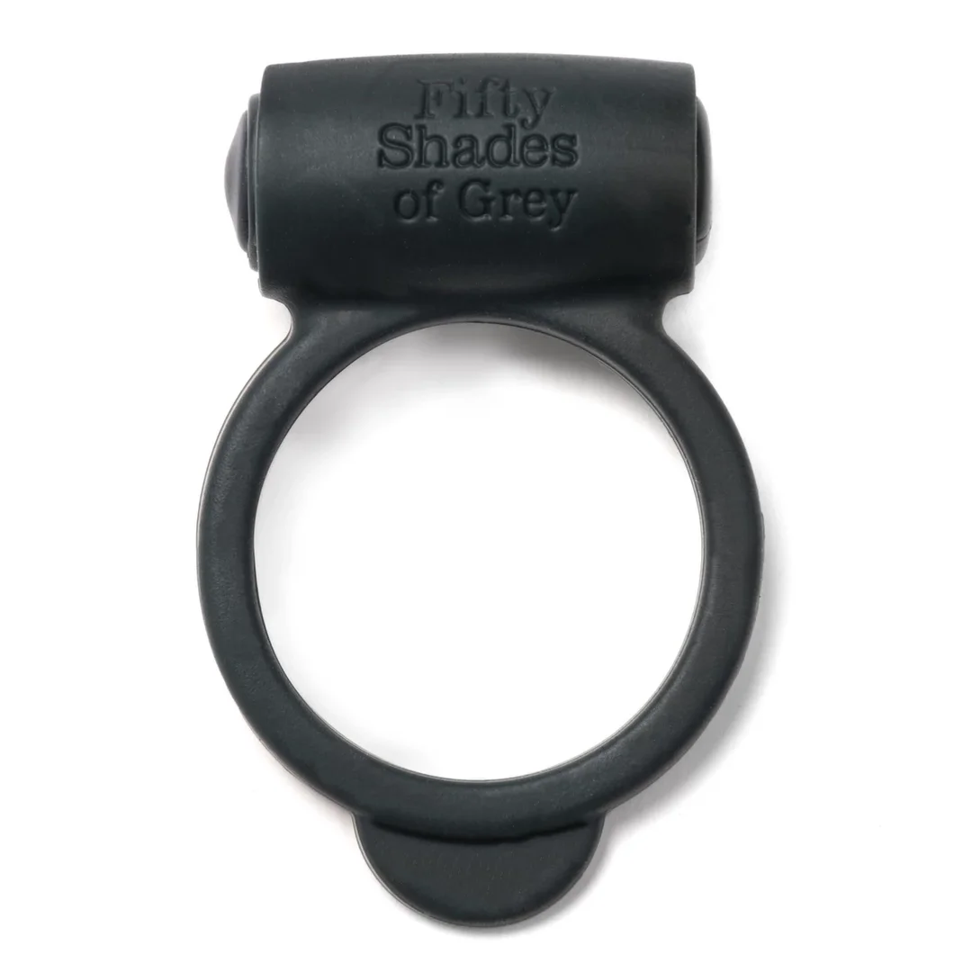 Fifty Shades of Grey Yours and Mine silikonowy pierścień wibrujący