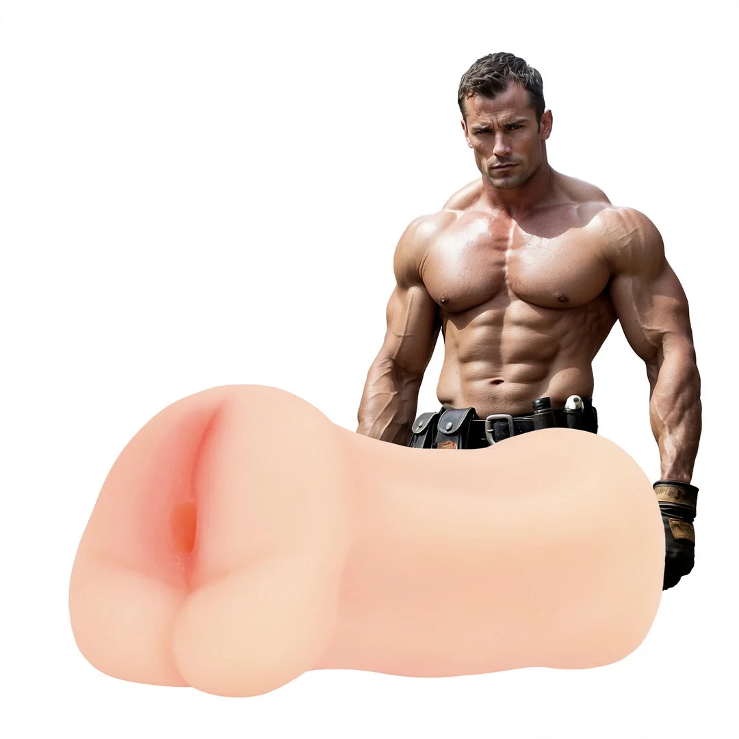 Fireman Anal Masturbator Flesh - anatomiczna maszyna intymna TPR