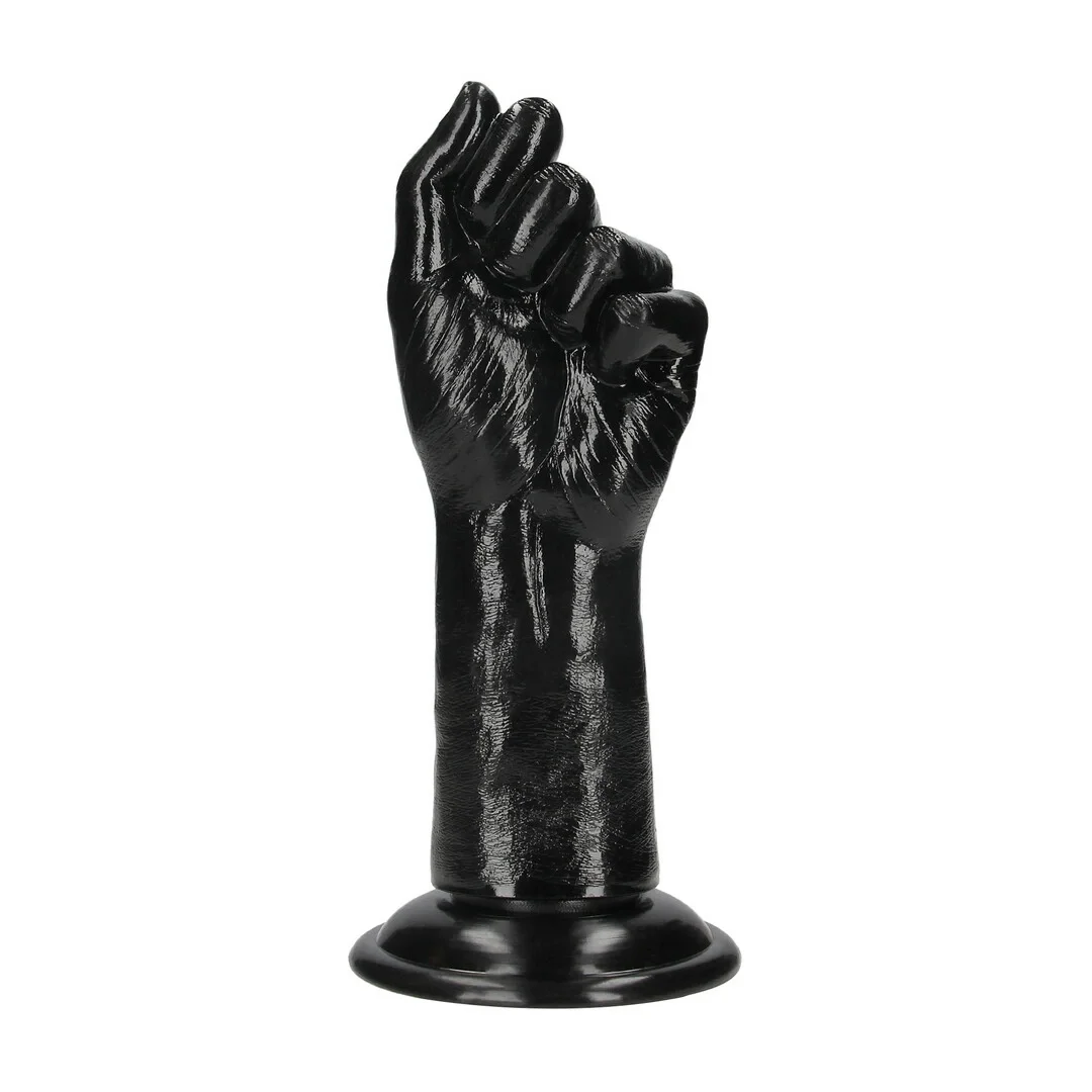 Fist of Pleasure model Fist Dildo 21 cm czarny z przyssawką