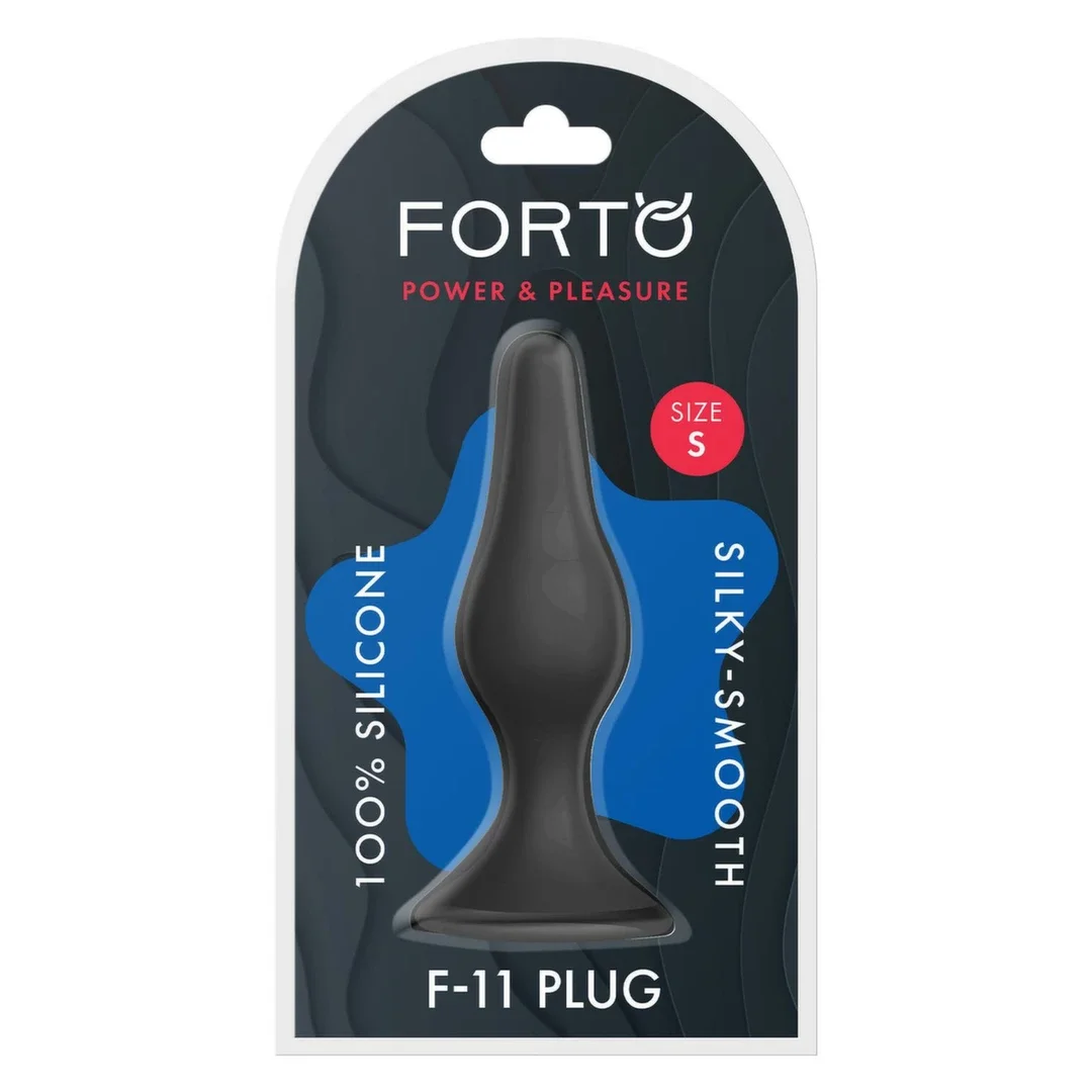 FORTO F-11 LUNGO Small Black silikonowy model z przyssawką