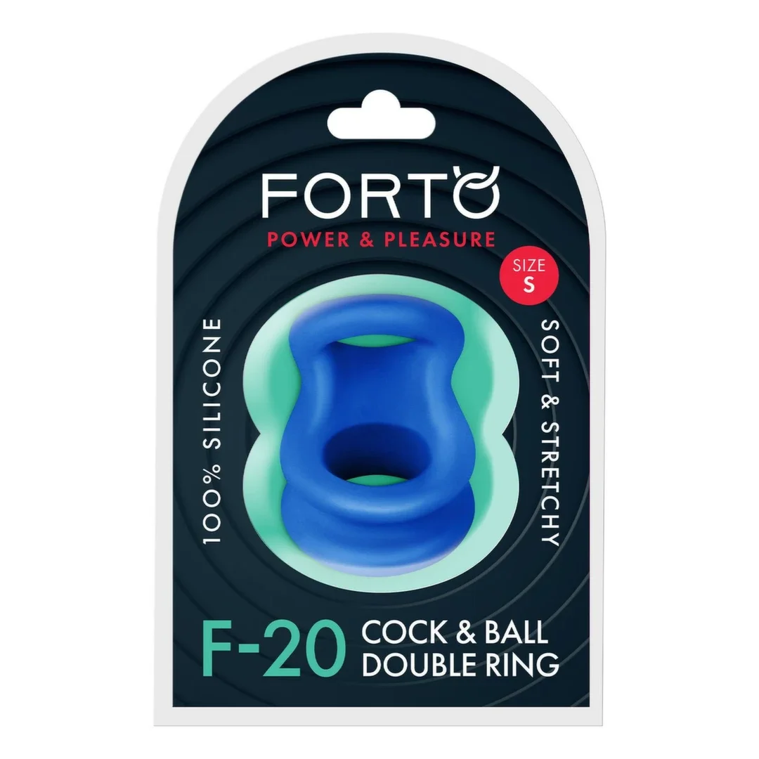 FORTO F-20 Ball Stretcher Small niebieski silikonowy pierścień