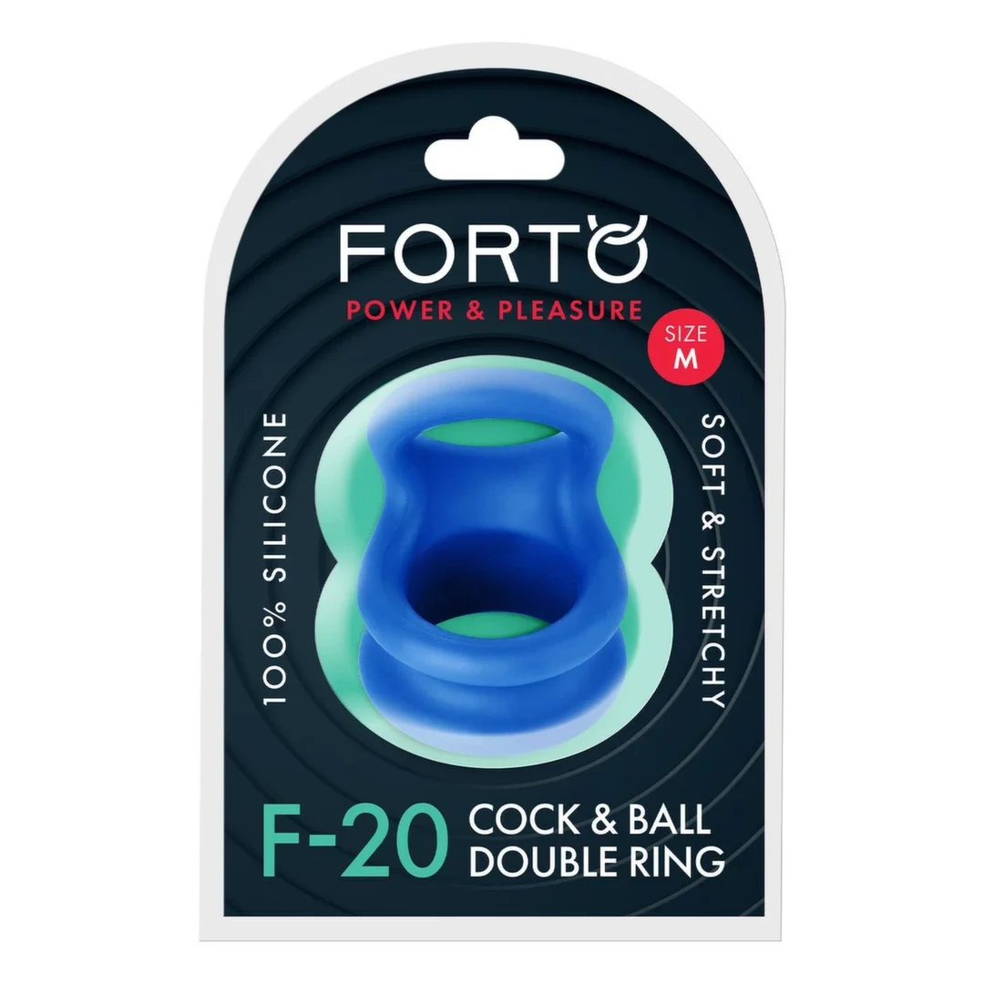 FORTO F-20 Pierścień Rozciągający Medium Niebieski Silikonowy