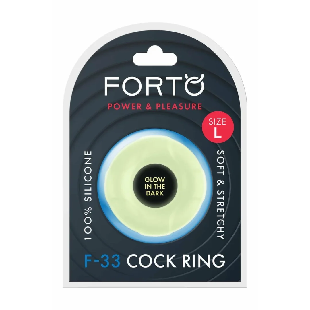FORTO F-33 Large C-Ring 25mm silikonowy świecący w ciemności