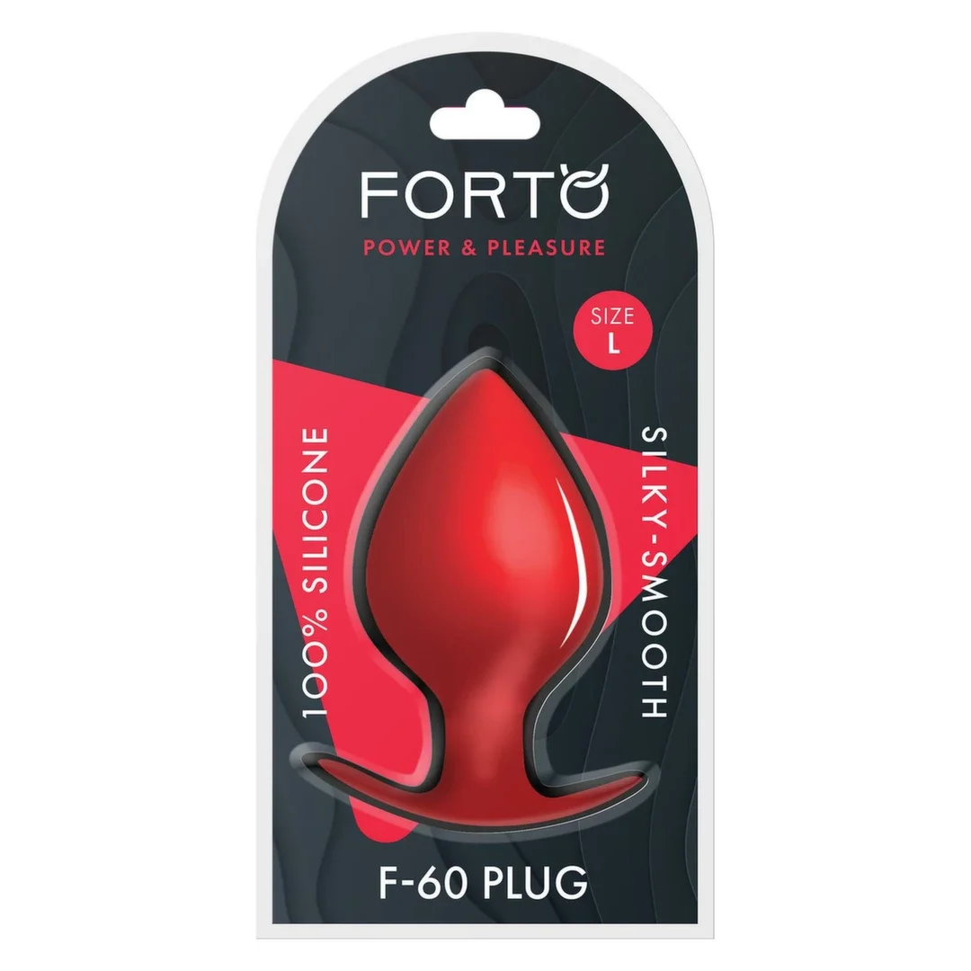 FORTO F-60 SPADE Large Red silikonowy model anatomiczny duży